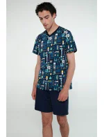 Vamp - Pyžamo s krátkymi rukávmi 20652 - Vamp