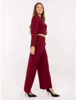 IT KMPL set FL9019.08P burgundy