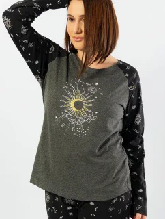 Dámske pyžamo dlhé The moon