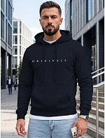 Pánska mikina s kapucňou a potlačou ORIGINALS, tmavomodrá, FashionStreet NX5151BX Pánska mikina s kapucňou a potlačou ORIGINALS, tmavomodrá, FashionStreet NX5151BX