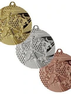 Strieborná medaila Atletika - oceľová medaila