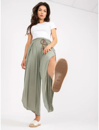 Dámske nohavice TW SP BI 81378.24P khaki Dámske nohavice TW SP BI 81378.24P khaki