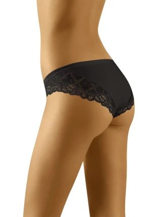 Dámske nohavičky Fluffy Soft Black - Wol-Bar Dámske nohavičky Fluffy Soft Black - Wol-Bar