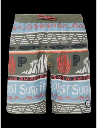 Chlapčenské plážové šortky Protest PRTCINEMA JR Chlapčenské plážové šortky Protest PRTCINEMA JR