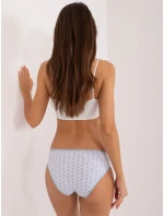 BR MT 11444 4 biele a modré spodky BR MT 11444 4 biele a modré spodky