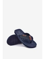 Klapki Japonki Męskie WRANGLER ZANE FLIPFLOP MEN LOW 20251044.24H Granatowe