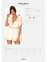 Saténový župan Prima Neve peignoir - Obsessive