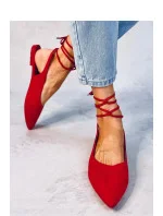 Dámske baleríny NF-68P Červená - Seastar