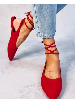 Dámske baleríny NF-68P Červená - Seastar