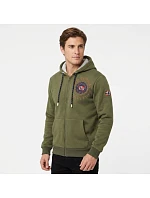 Mikina Geografické Nórsko Geganto DB 100 M WZ3028H/GN-Kaki men
