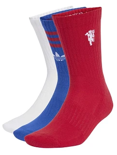 Ponožky adidas Manchester United, balenie po 3 kusoch, KQ5128