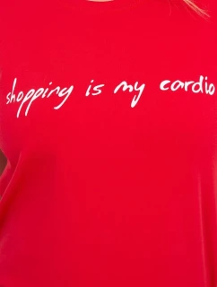 Dámske tričko 65279 červená - Kesi