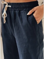Dámske ležérne široké nohavice BOHO DAY navy blue FashionStreet UY2649 Dámske ležérne široké nohavice BOHO DAY navy blue FashionStreet UY2649