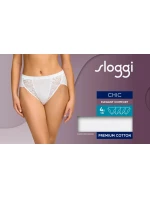 sloggi Chic Tai 4P - WHITE - SLOGGI WHITE - SLOGGI