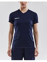 Craft Teamwear Squad Go Jersey Solid W Dámske športové tričko s výstrihom do V 82.5566 team green
