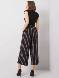 Nohavice CHA SP 0430.41P čierna a béžová