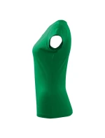 Čisté tričko stredne zelené