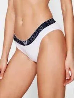 Dámske nohavičky 163334 1P227 04710 biela - 2 pack - Emporio Armani