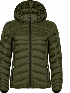 Clique Idaho Jacket Women Dámska prešívaná bunda 67.0977 fog green