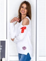 Mikina PL BL 1452.02 biela Mikina PL BL 1452.02 biela