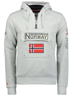 Geographic Norway 3/4 mikina 007 M WR059H/GN B-Grey