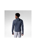 Pánska mikina ROSSIGNOL M Textured Hoodie Mid Layer, sivá