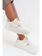 Damskie Sneakersy Na Platformie Big Star SS274359 Białe