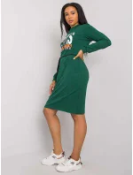 Šaty LK SK 508299.30 tmavo zelená