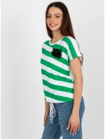 Blúzka RV BZ 8741.93 biela a zelená