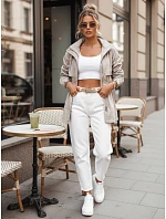 Dámska bunda TILAN beige FashionStreet TY4275 Dámska bunda TILAN beige FashionStreet TY4275