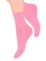 Hladké dámske ponožky Steven art.037