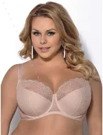Polovystužená podprsenka Gorsenia K 357 Blanca