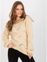 Jumper TW SW BI 9030.08 béžový
