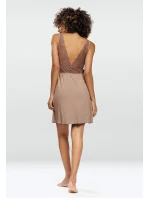 Dámska košieľka Evelina Cappucino chemise - Dkaren