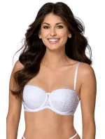 Dámska podprsenka bardotka 1856 Venus biela - Ava