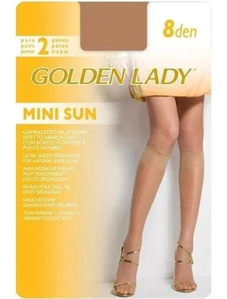 Podkolienky Mini Sun 8 deň 2P - Golden Lady