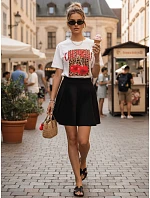 MUTANGES mini sukňa čierna FashionStreet CY0450