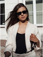 Dámska svetlá béžová bunda MADDIE FashionStreet RY2655