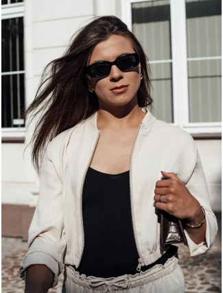 Dámska svetlá béžová bunda MADDIE FashionStreet RY2655