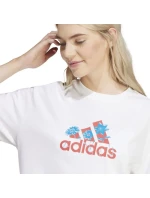 Dámske tričko adidas Flower Pack Badge of Sport white IT1421