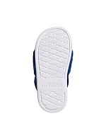 Detské šľapky adidas Adilette Estrap 2.0, bielo-modré, HQ9196