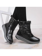 Dámske metalické snežnice W INT1785B - Big Star