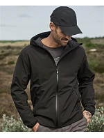Tee Jays TJ 9524 3-vrstvová softshellová bunda s kapucňou „Performance“ 18.9524 tmavomodrá