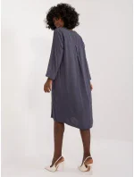 Šaty D73761M30430A tmavomodré Šaty D73761M30430A tmavomodré