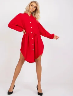 Dámske šaty CHA-SK-1027.15 Tmavo červená - FPrice