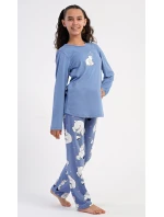 Detské dlhé pyžamo Medveď a tučniak Detské dlhé pyžamo Medveď a tučniak