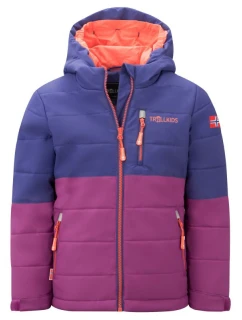 Detská zimná bunda Trollkids Kids Hemsedal Snow Jacket XT zateplená nepremokavá fialová (513-154)