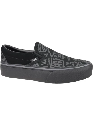 Dámske 66 Classic Slip-On Platform W VN0A3JEZWW0 Black - Vans Dámske 66 Classic Slip-On Platform W VN0A3JEZWW0 Black - Vans