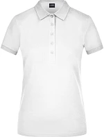 Daiber JN 709 Dámske elastické polo tričko z piké 02.0709 biele Daiber JN 709 Dámske elastické polo tričko z piké 02.0709 biele