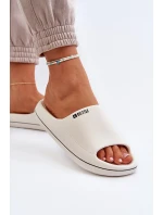 Lekkie Klapki Damskie Big Star NN274A043 Białe